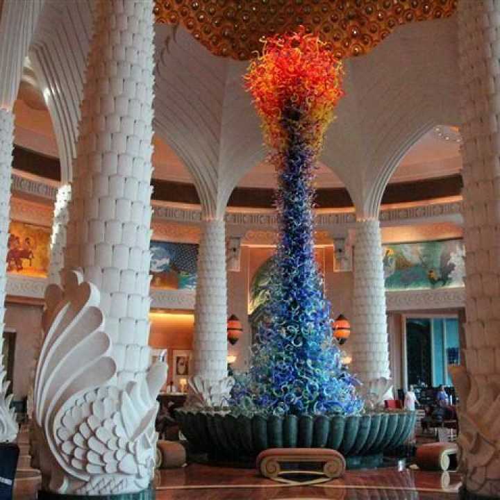 Atlantis The Palm, Glasskulptur