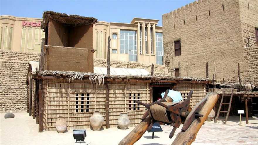 Dubai Historisches Wohnhaus mit Windturm